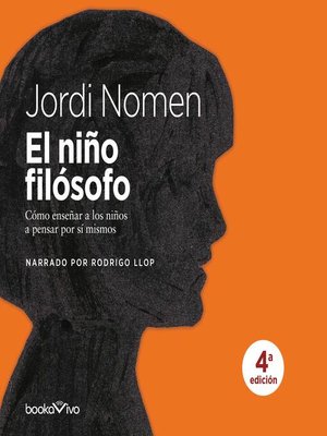 cover image of El niño filósofo (The Child Philosopher)